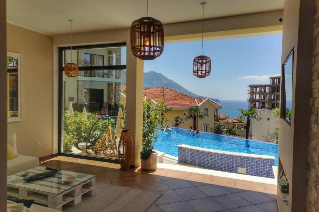 Modern Top Floor Sea View 3Br With Pools, Spa & Fitness Bečići Exterior foto